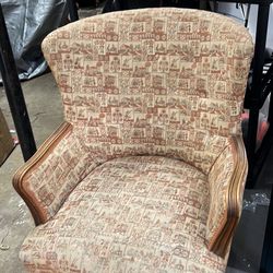 Vintage Wingback Chair