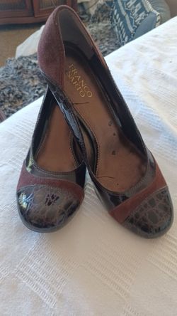 Brown Franco Sarnto shoes sz 9 1/2