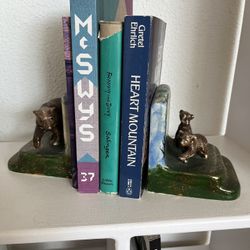 Vintage Bear Bookends