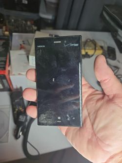 Nokia Lumia 928 Verizon Windows Phone Black PureView - Untested