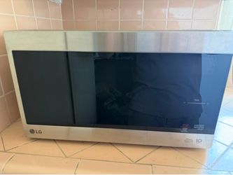 LG Stainless Steel Microwave – Good Condition