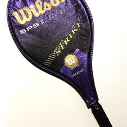 Wilson SPS Tech Court Power Series Tennis Racquet Oversize 4 1/2" L4 Cover Inclu