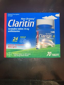 New Claritin 70 Ct