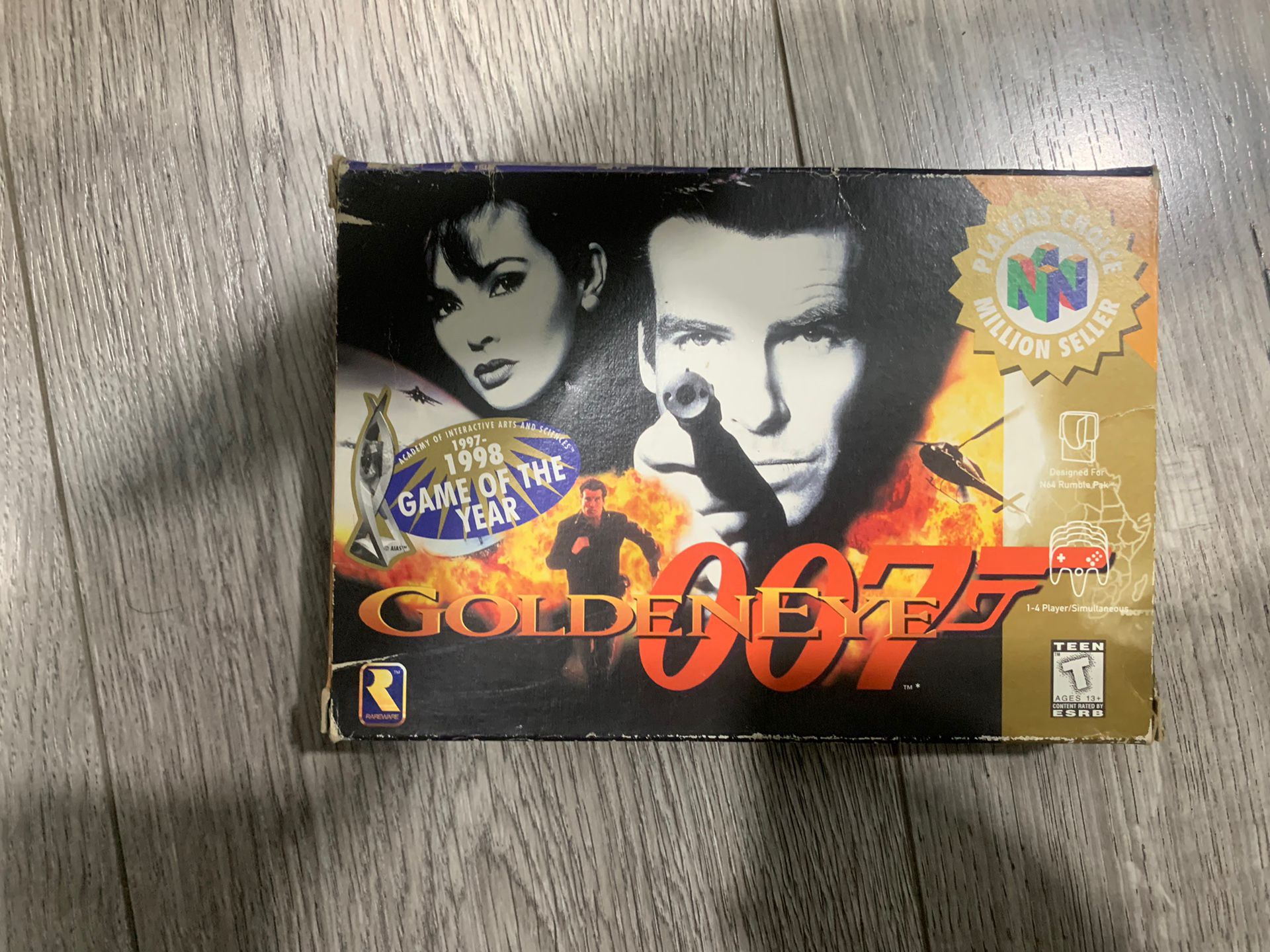 Goldeneye 007 For Nintendo 64 (complete In Box)