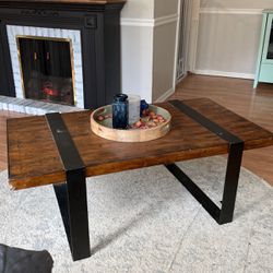 Sturdy Coffee Table/rustic Modern