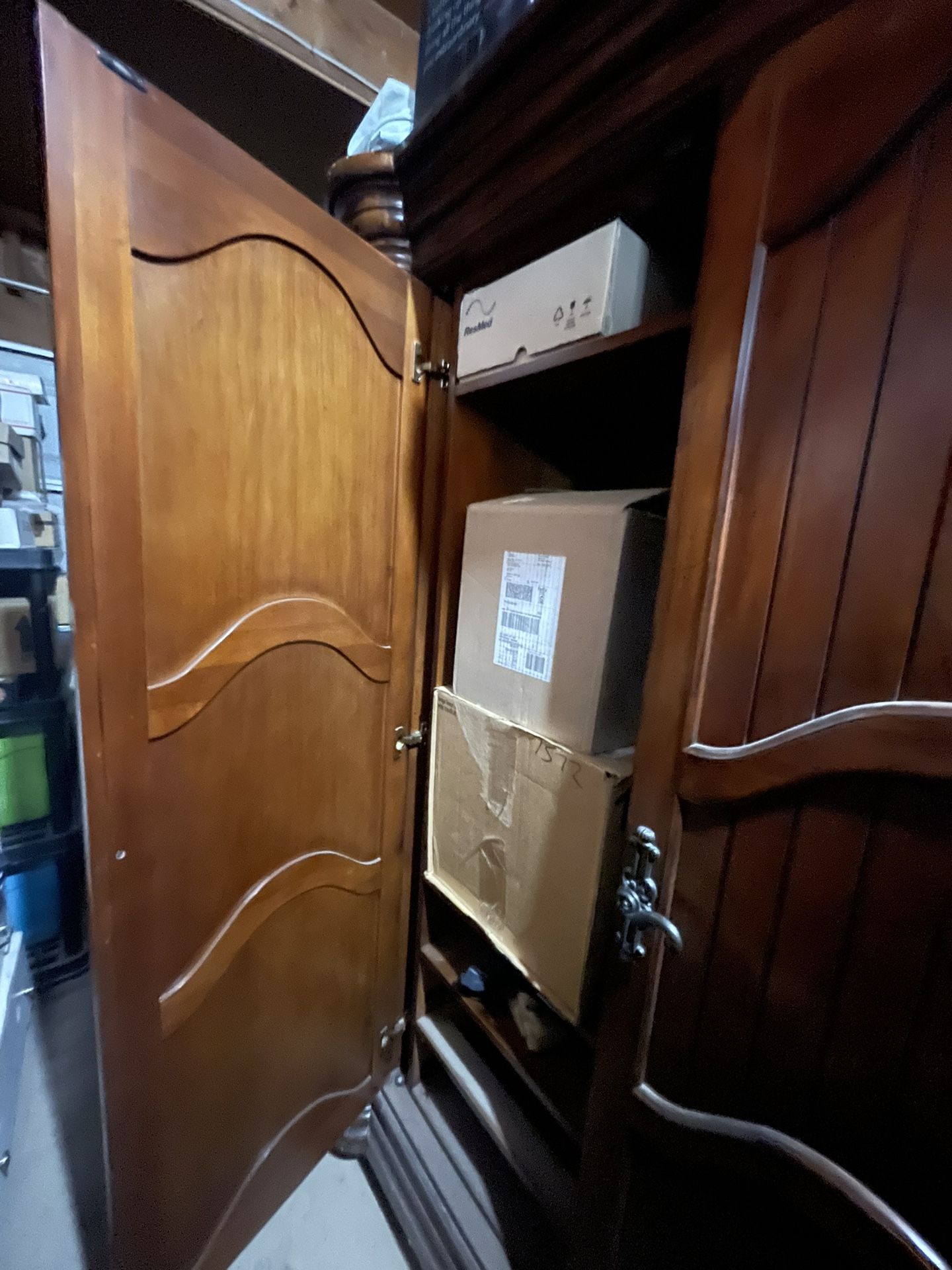 Armoires And Couch Set Can Split And Sell Individually for Sale in