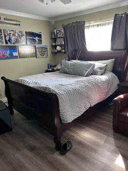 Wooden Slay Bed Frame