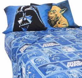 Star Wars Full Size Bed Sheet Set with Pillowcases