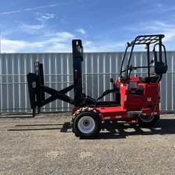 2012 MOFFETT M50P TRUCK MOUNTED FORKLIFT