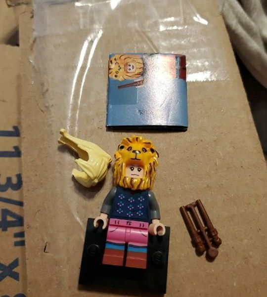 Lego Harry Potter Series 2 Collectible Minifigure Lion Luna Lovegood