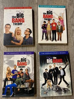 The Big Bang Theory 4 complete seasons