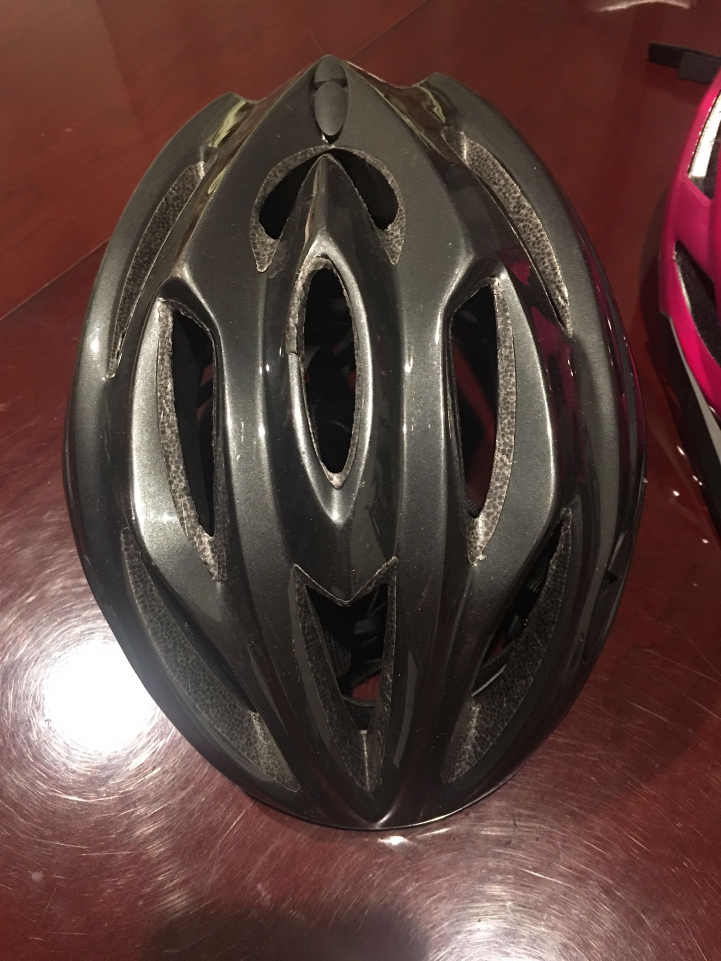 Man’s bike helmet