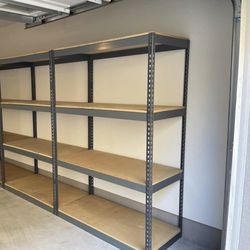 Shelving 48 in W x 24 in D Industrial Boltless Warehouse Storage Racks Stronger Than Homedepot Lowes And Costco Delivery Available