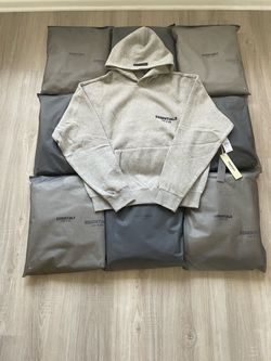 Dark Oat Essentials Hoodie