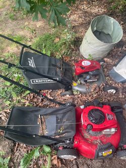 you fix lawnmowers? I have 2 for free