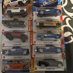 Hot Wheels Trucks And Some Matchboxes