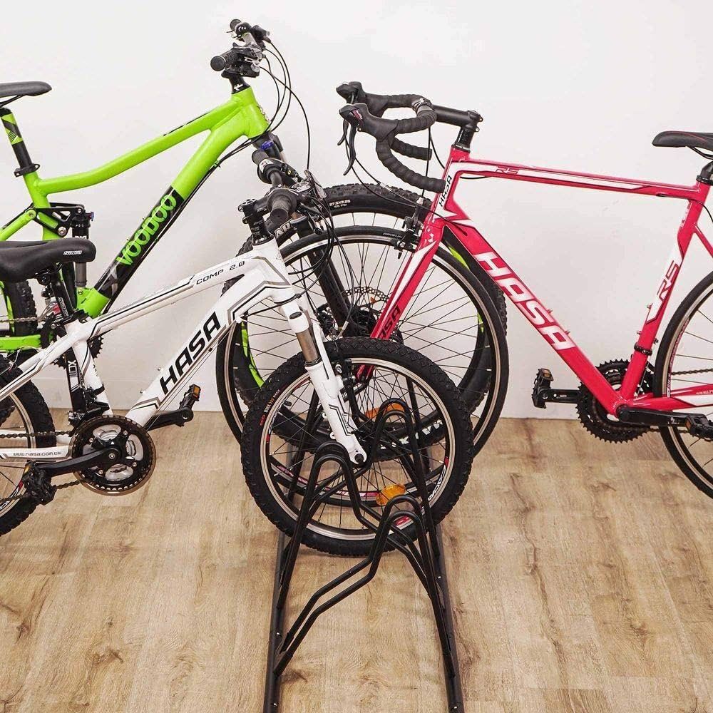 CyclingDeal Bike Rack Floor Parking Bike Stand for up to 6 Bicycles NEW❗️❗️
