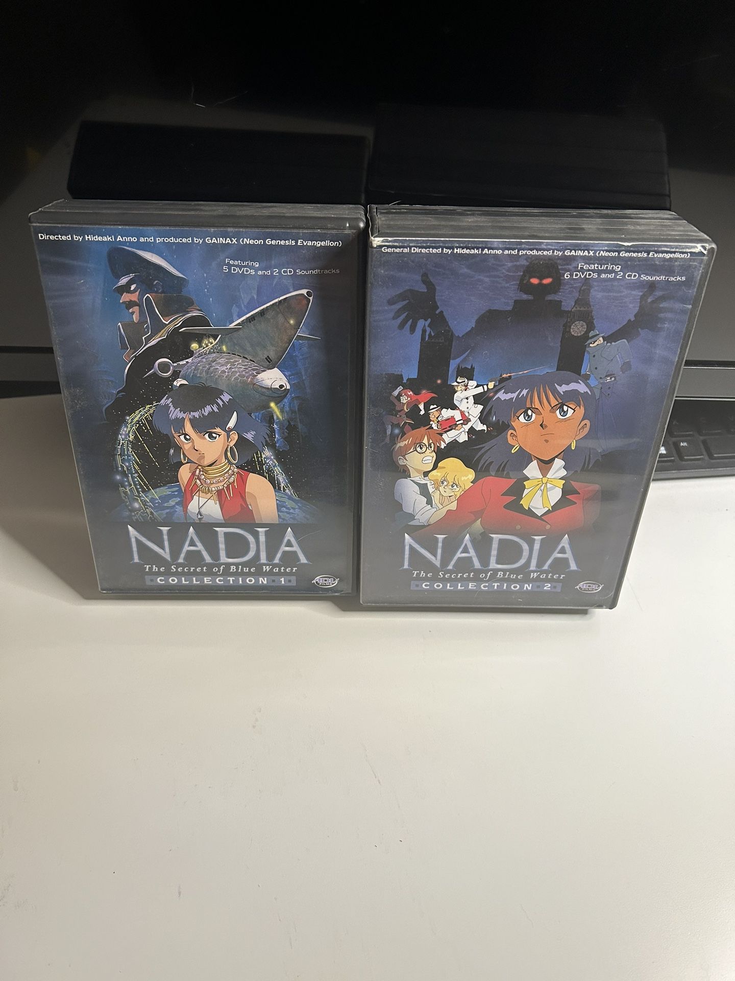 Nadia: Secret of the Blue Water - Collections: Vol. 1 & Vol. 2 (DVDs) READ DESC‼️