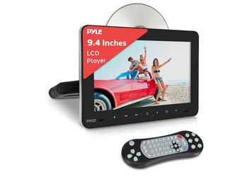 Pyle - Car DVD Player, Universal Car Headrest Mount Display Monitor - 9.4 Inch, Car Audio Video Entertainment System, Back seat Headrest Holder