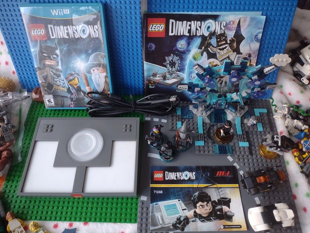 Nintendo Wii U Lego Dimensions Starter Pack Bundle