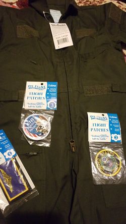 Pilot Kids Jumpsuit with patches