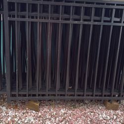 Black Aluminum Fence
