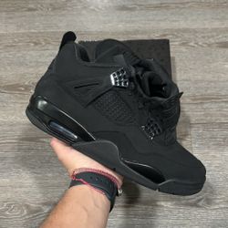 Jordan 4 Black Cat- 9, 10, 11, 11.5, 12, 13, 14