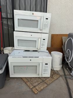 GE Hanging microwaves