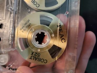 EXTREMELY RARE* TEAC COBALT 52X GOLD REEL TO REEL CASSETTE TAPE for Sale in  Richardson, TX - OfferUp