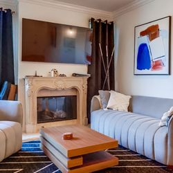 Sofa And Spinning Chair