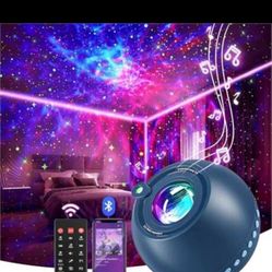 Star Projector, 15 Colors Galaxy Projector for Bedroom Kids, 15 White Noise Star Projector Galaxy Light Projector for Bedroom,5.0 Bluetooth Speaker St