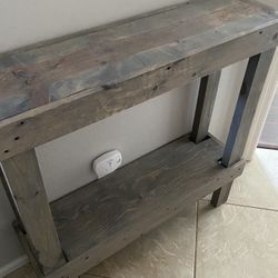 Rustic Console Table 