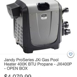 Swimming Pool And Spa Heater 400,000btu