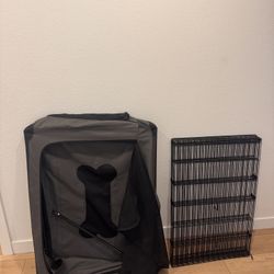 Large Folding Dog Crate And Pen
