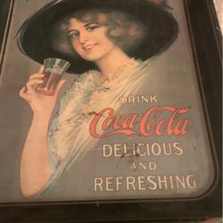 Metal Coke Tray