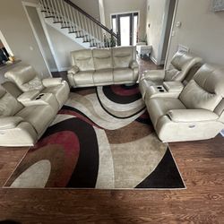 3 Piece Electric Reclining Sofa Set By LEGGETT & PLATT