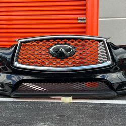 2019 2020 2021 2022 2023 2024 Front Bumper Infiniti  QX50 Grill Complete OEM