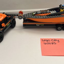 Lego City 60085 4x4 With Powerboat