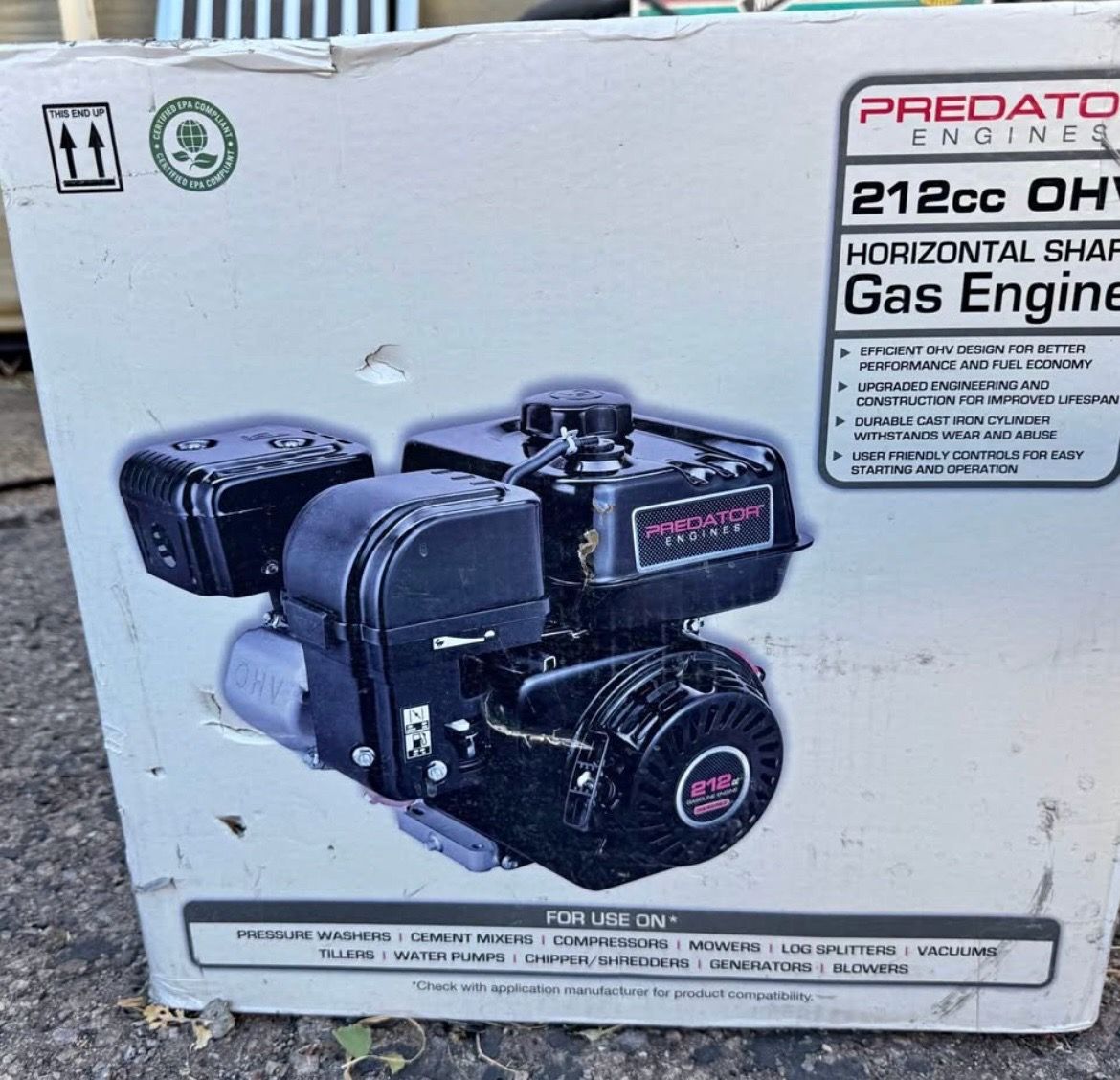 212cc Predator Engine โ Brand New In Box ๐ฅ