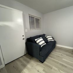 Blue Love sofa MUST GO! 