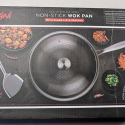 Parini Nonstick wok pan