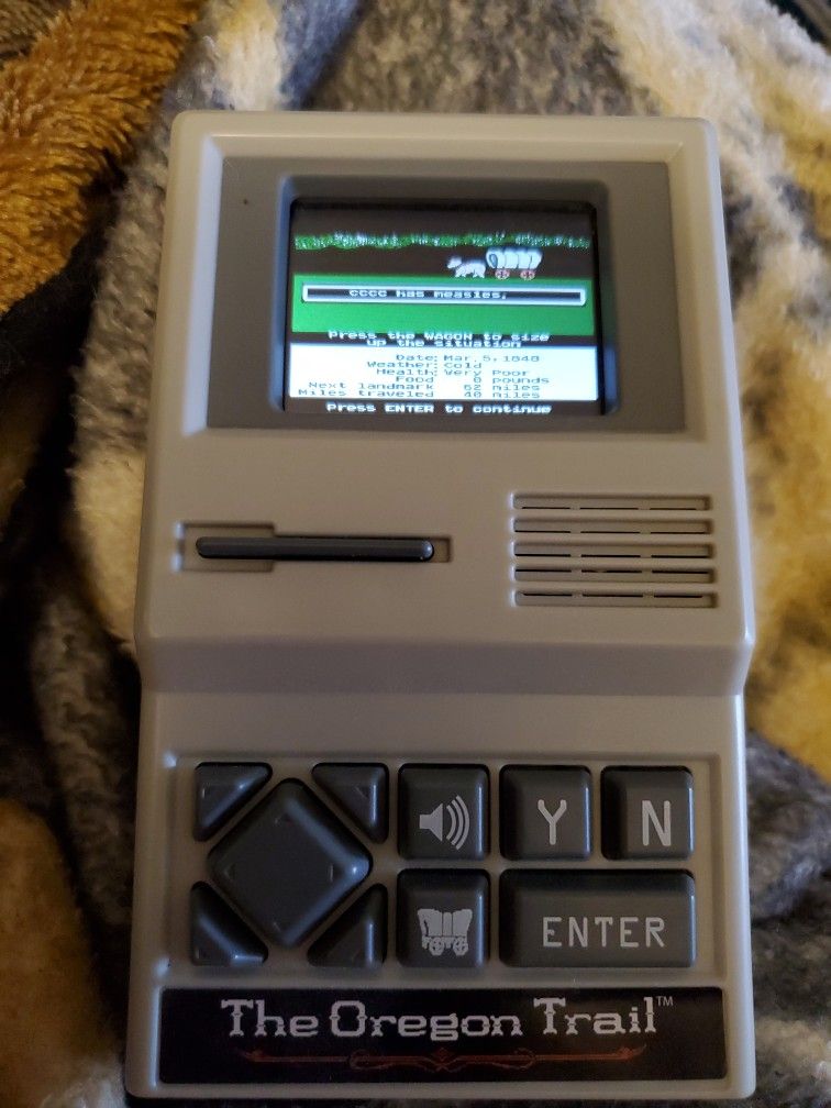 Handheld Oregon Trail Game 