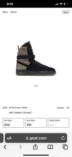 Sf1 High Camo Color Like New Rare Deadstock 