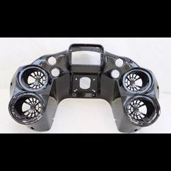 Double DIN Inner Front Fairing  Road Glide 98-13