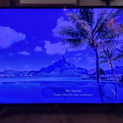 LG 49” 4K Smart TV – Remote Included