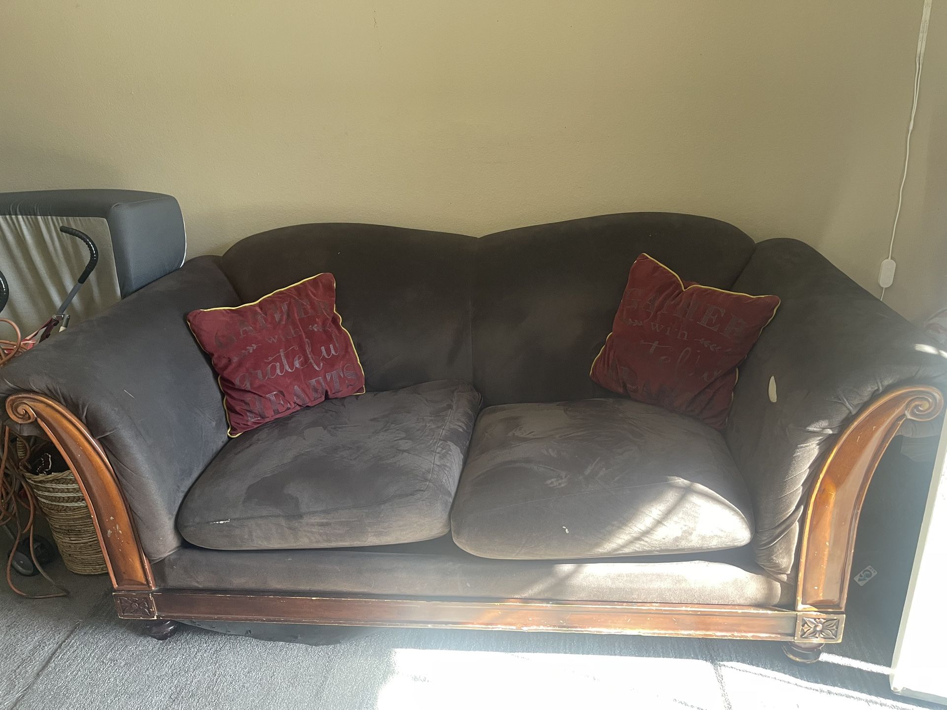Brown Couch