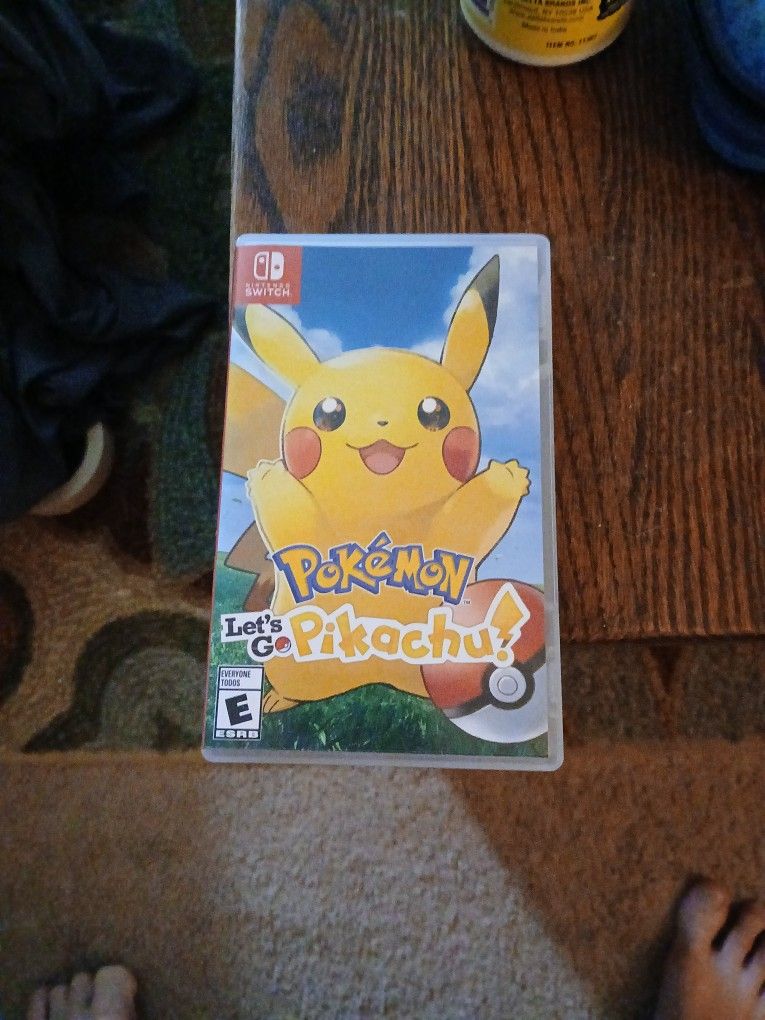 Pokemon Let's Go Pickachu
