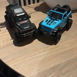 Mercedes Amg G63 6x6 And Jeep Rubicon Models All Functioning!