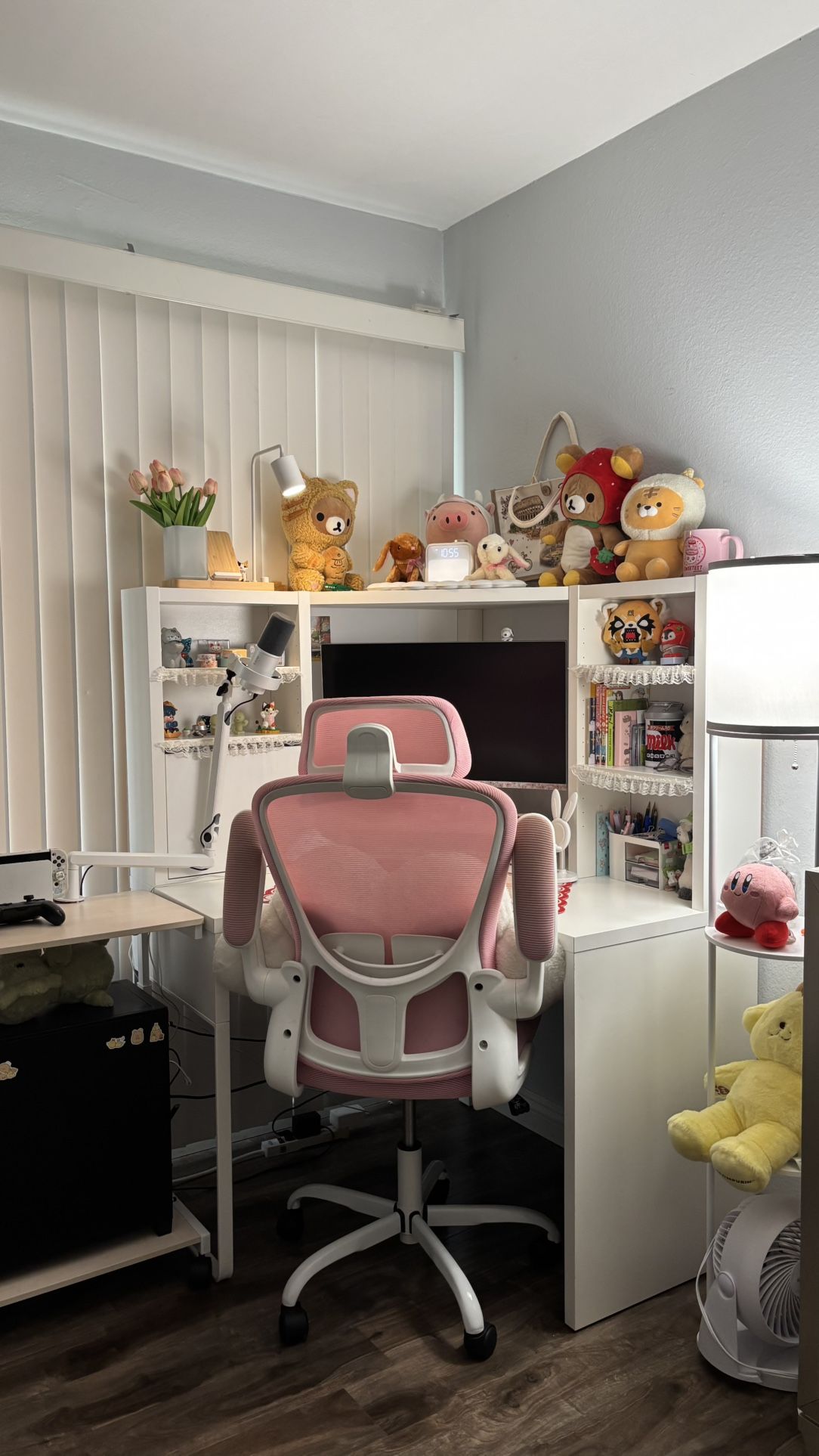 MICKE Corner workstation
