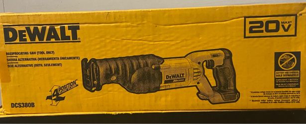 DeWalt 20V Max Reciprocating Saw DCS380B